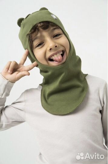 Новая шапка-шлем демисезон 42-46