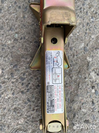 Домкрат для honda, подходит и к crv