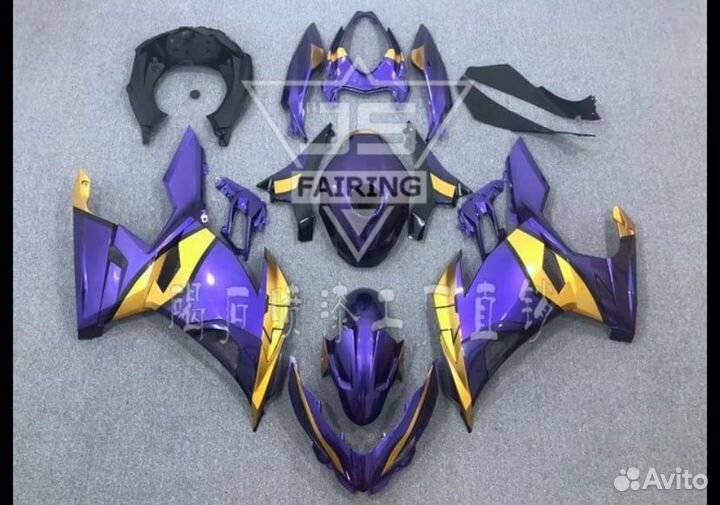 Комплект пластика Kawasaki Ninja 400 18-23г