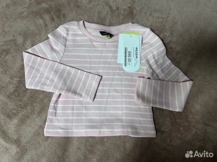 Пакет новой одежды для девочки 98