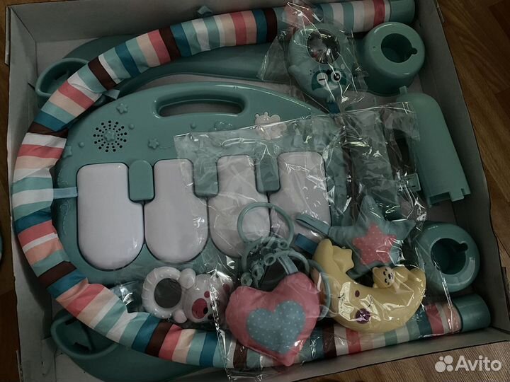 Развивающий коврик tiny love новый