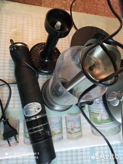 Соковыжималка scarlett 600вт И блендер polaris