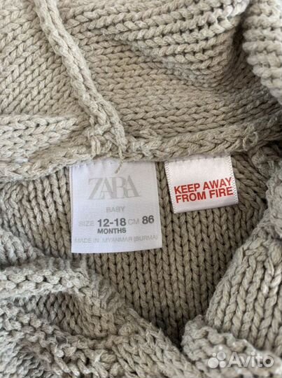 Кофта вязанная Zara на мальчика