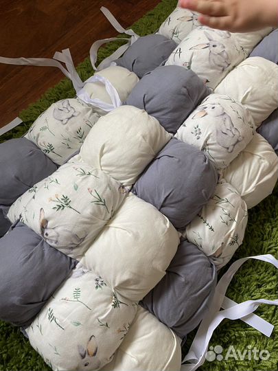 Бортики в детскую кроватку