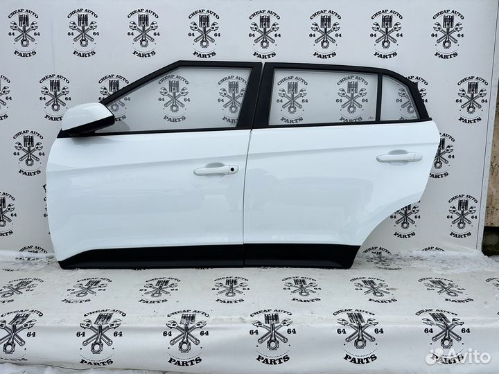 Двери левые Hyundai Creta Оригинал в сборе