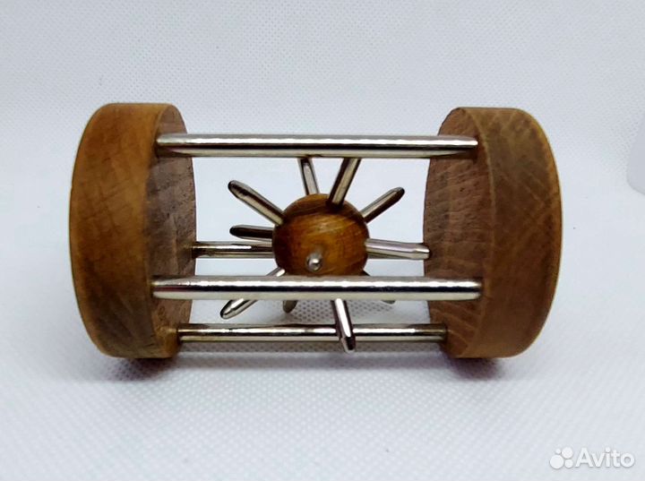 Головоломка металл+дерево