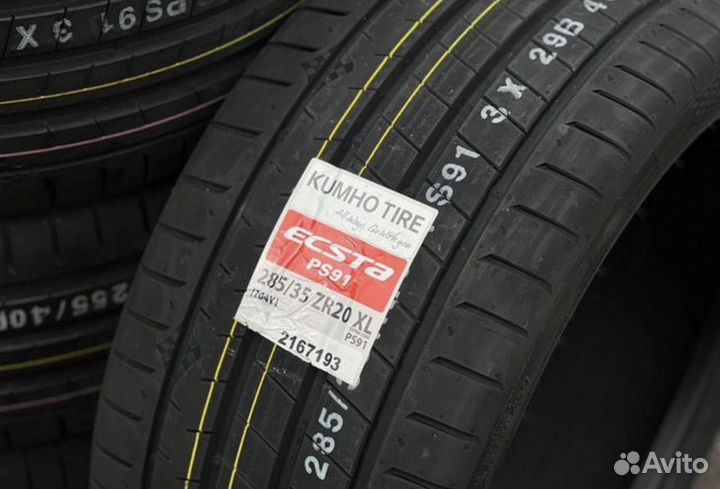 Kumho Ecsta PS91 285/35 R20 и 295/35 R20