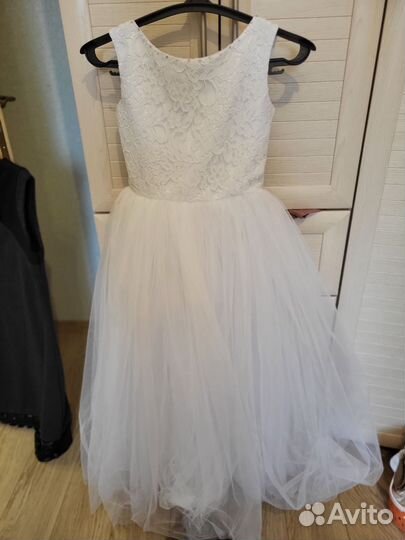 Детское праздничное платье 140