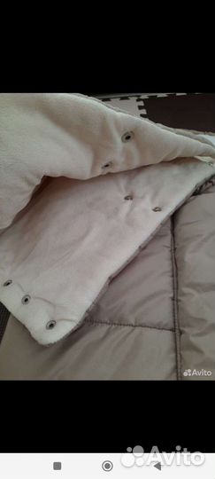 Зимний конверт в коляску