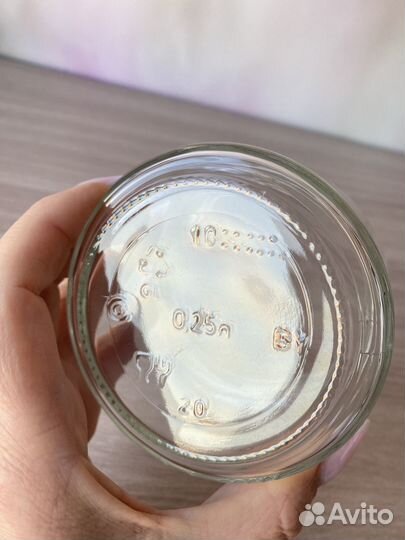 Банки стеклянные 0,25л с винтовой резьбой