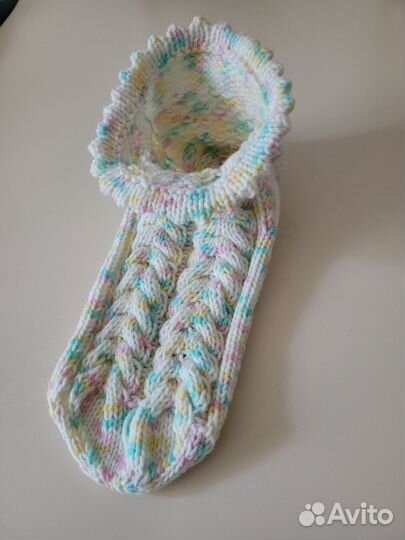 Следочки вязаные