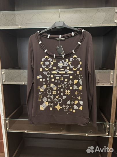 Блузка коричневая р.52,54
