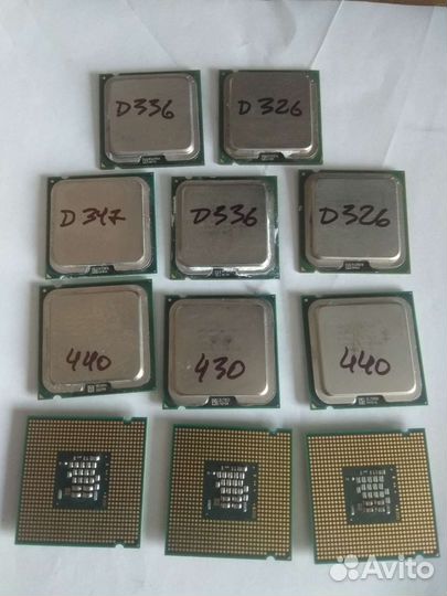 Старые процессоры