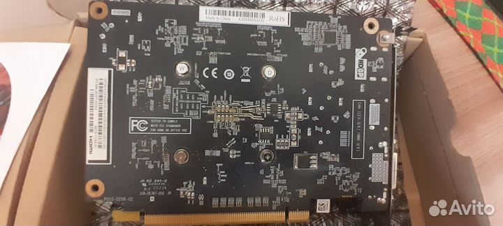 Видеокарта RX550 OC 4 GB saphire pulse