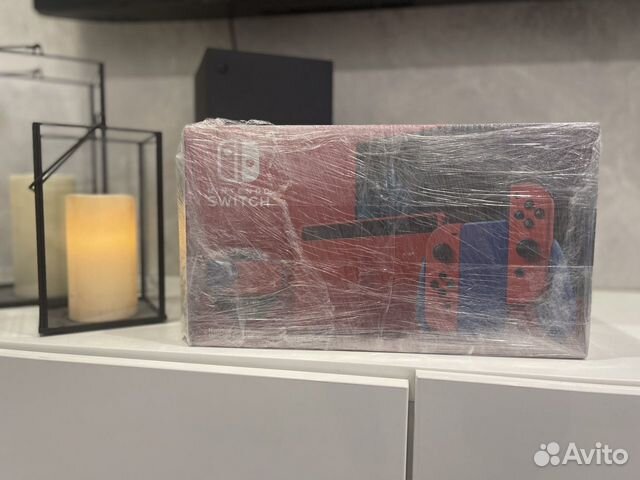 Nintendo switch mario red and blue