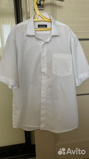 Рубашка белая новая размер 158