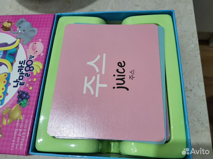 Учебник корейского языка (обучающие карточки)