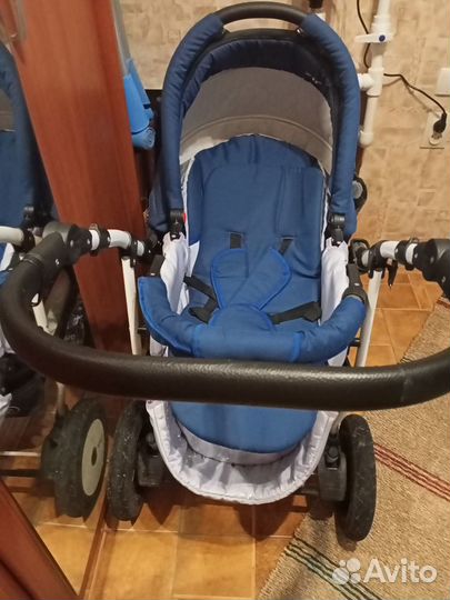 Продам коляску 2в1 с переставными блоками