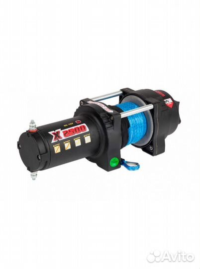 Электрическая лебедка X 2500S (синтетический трос)