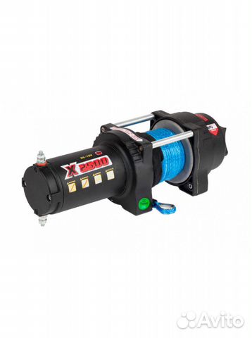 Электрическая лебедка X 2500S (синтетический трос)