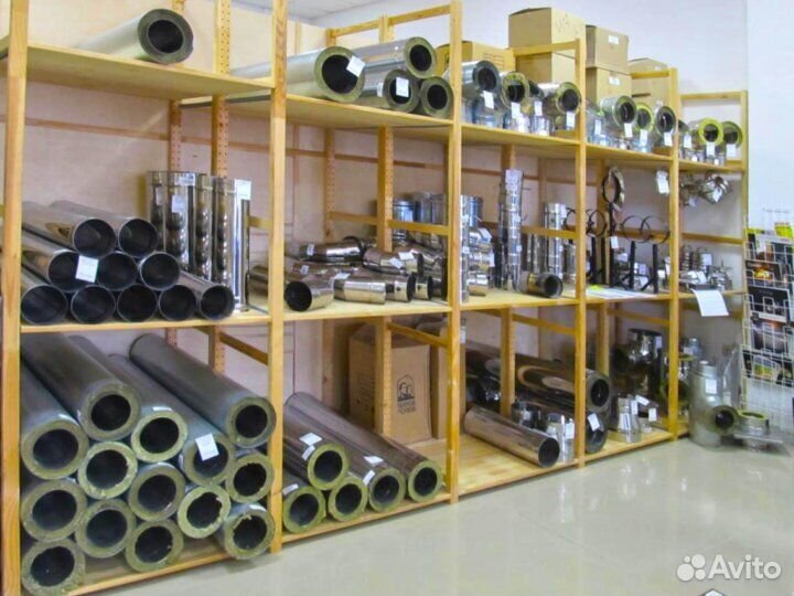 Сэндвич-труба Для Дымохода 150х250, L-1м