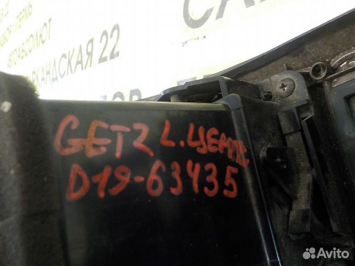 Дефлектор воздушный Hyundai Getz 2002-2011