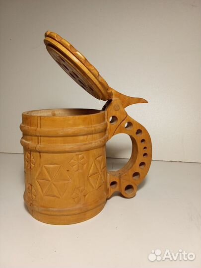 Деревянная посуда - кружка