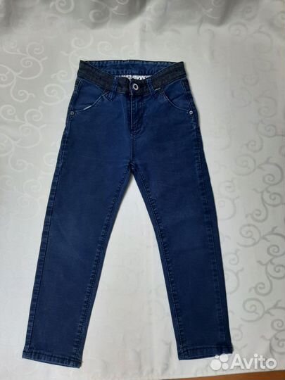 Джинсы на мальчика 116 и 128