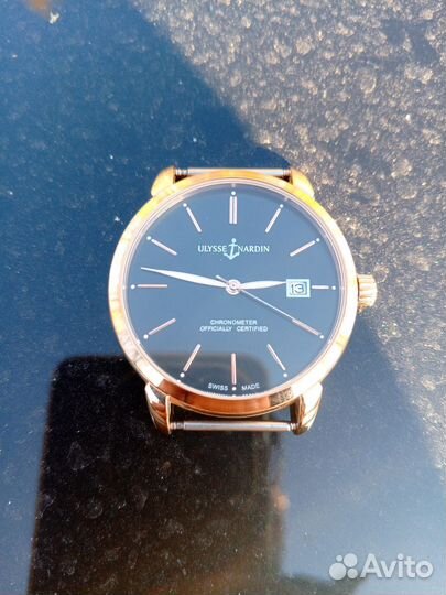 Ulysse nardin 750 проб золотой