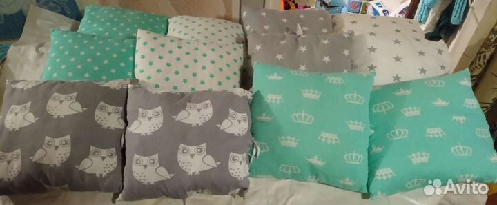 Бортики в кроватку