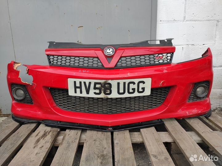 Бампер передний на Opel Astra H OPC VXR 3Д