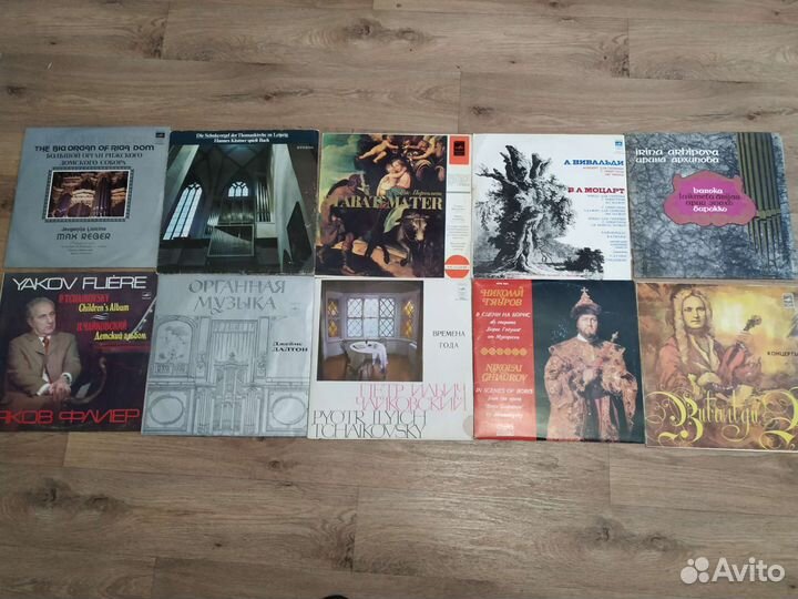 Грампластинки винил ф. Мелодия