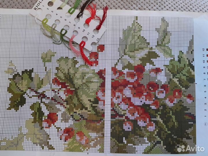 Схемы для вышивки крестом Riolis