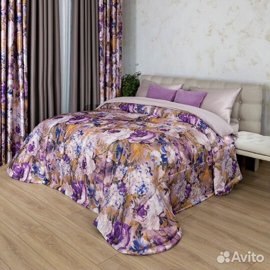 Покрывало Медина сирень на кровать