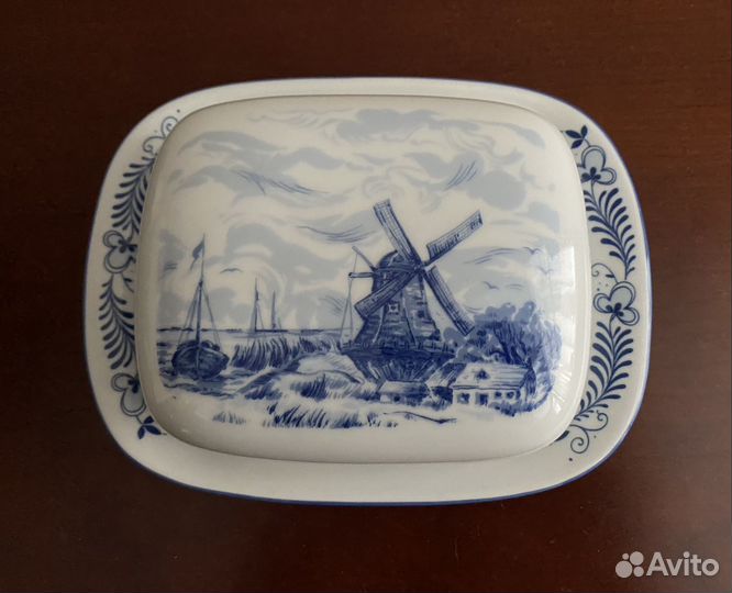 Масленка. Фарфор. Германия