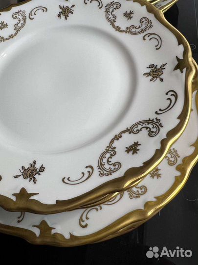 Столовый сервиз костяной фарфор