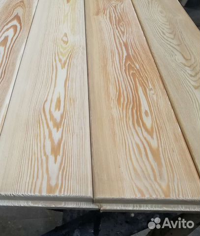 Паркетная доска лиственница брошировка покраска