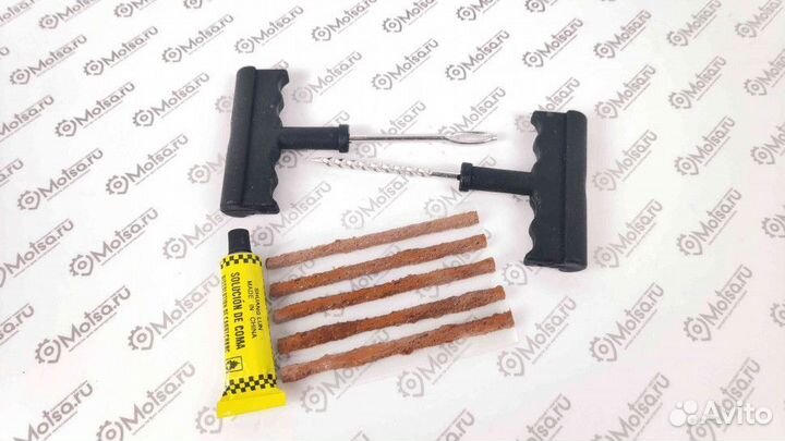 Набор для ремонта бескамерных шин Вымпел нр-01 (жг