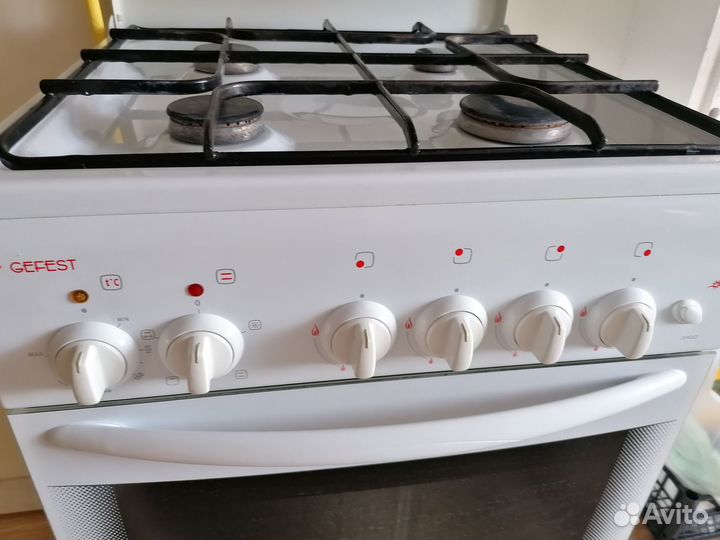 Комбинированная плита gefest с электро духовкой