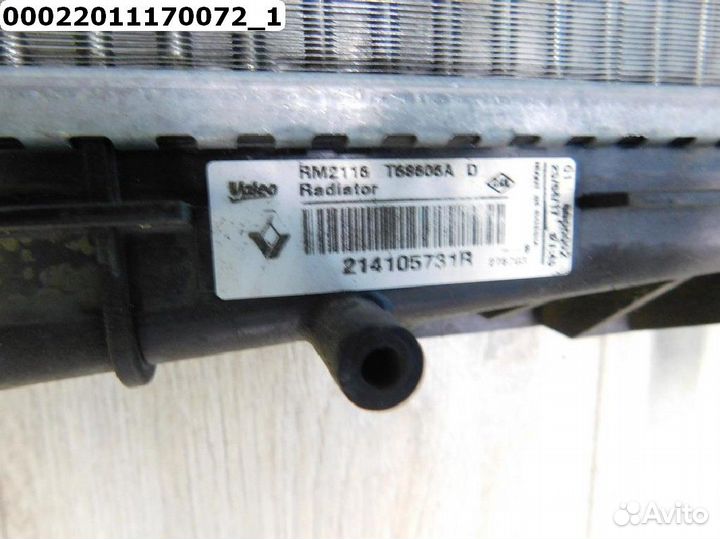 Renault Sandero Радиатор основной