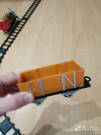 Поезд с железной дорогой