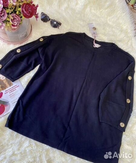 Туника кофта блузка женская eur 52 54