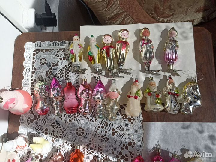 Елочные игрушки СССР