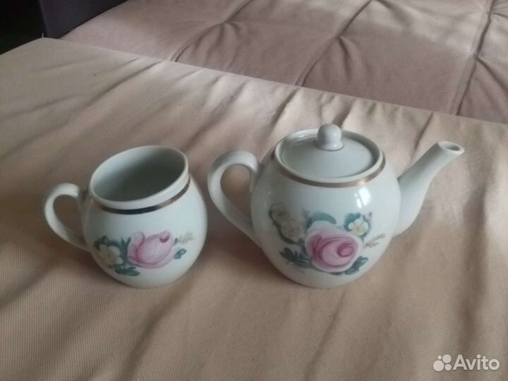 Заварочный чайник+ молочник