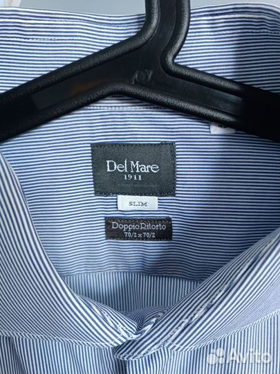 Рубашка мужская Del Mare 1911 Slim 42 16 1/2