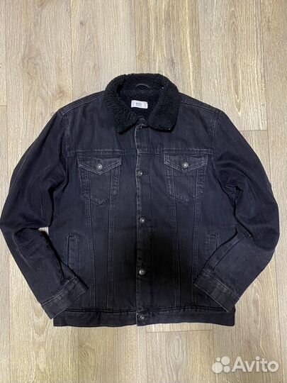 Куртка джинсовая шерпа Edc, (L-XL), США