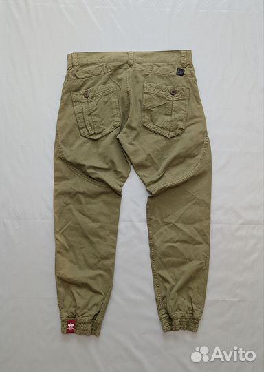 Штаны карго джоггеры Alpha Industries оригинал
