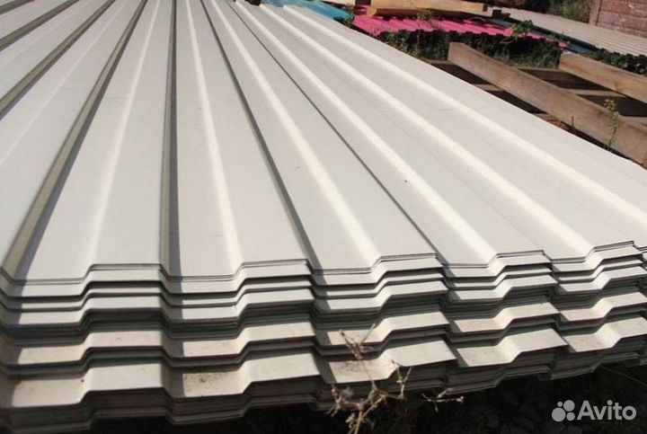 Профнастил С8 белый