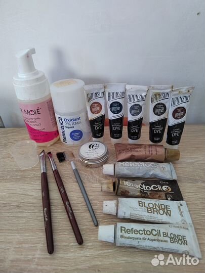 Для окрашивания бровей, краска, оксид