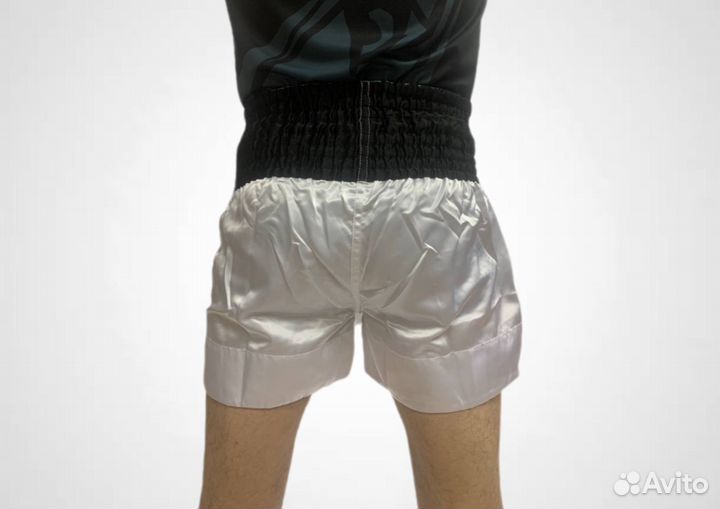 Шорты для муай тай Fairtex White
